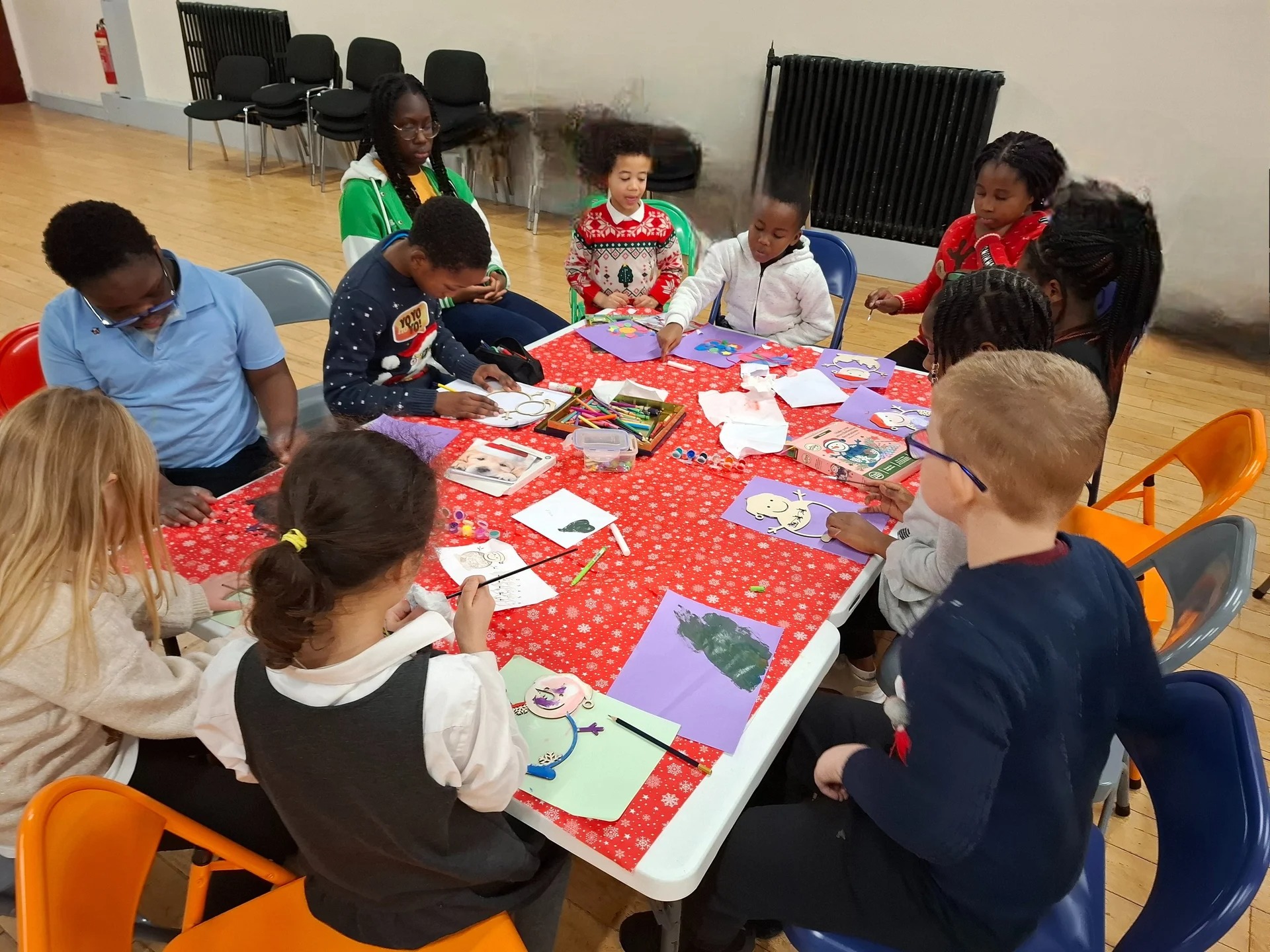 Children playing at Happy Hearts
